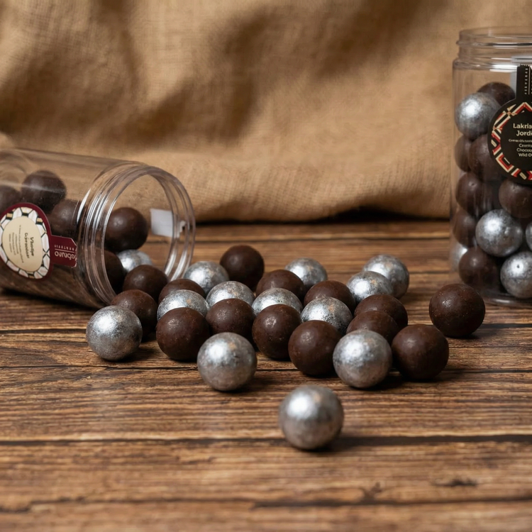 Lakriskuler - Sjokoladekuler med lakris