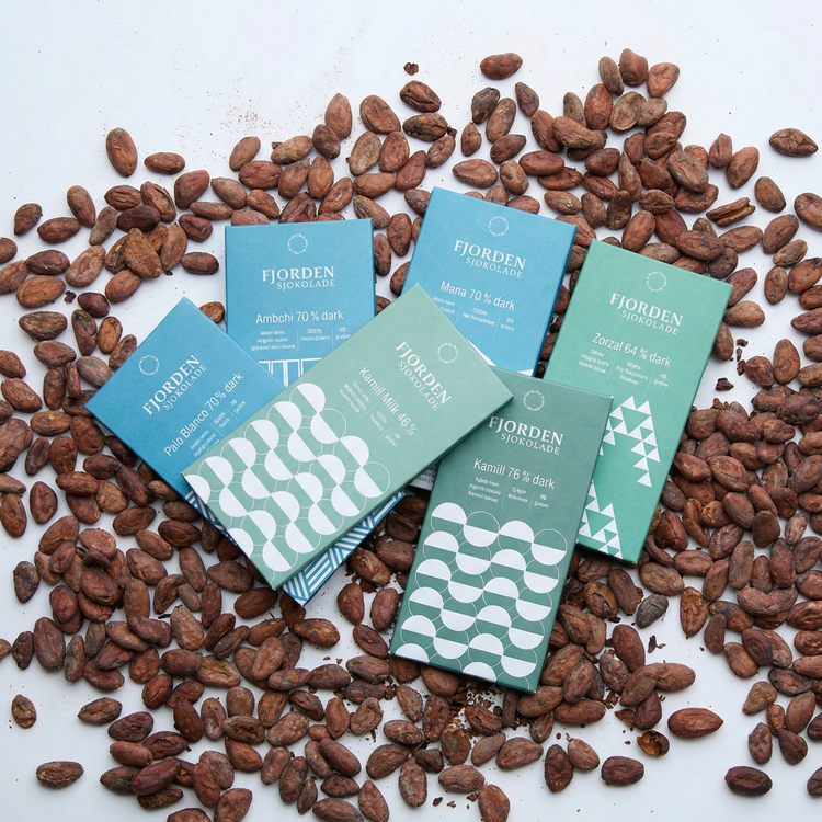 Fjorden sjokolade - sjokoladeplater