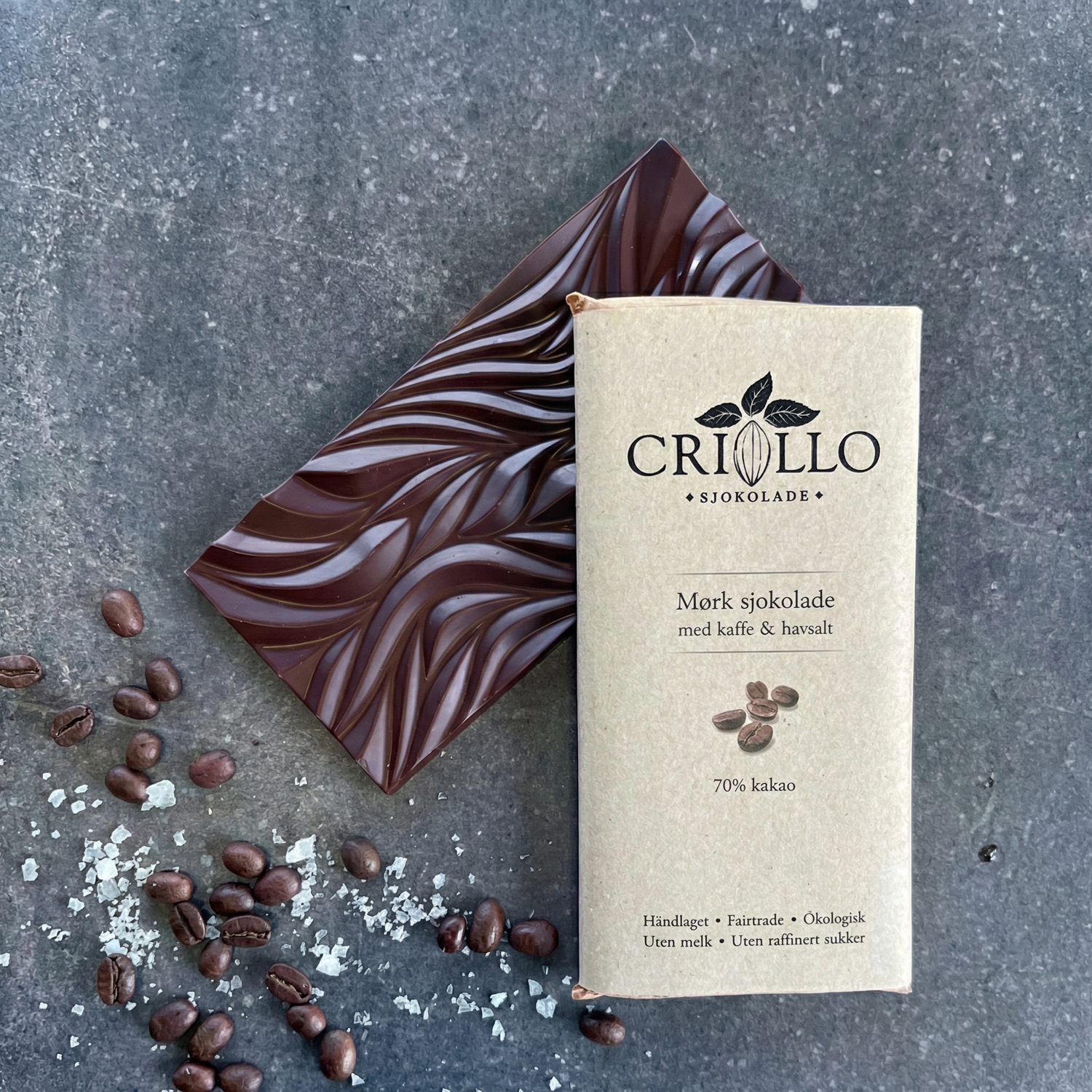 Criollo - helt vegansk - sjokoladeplater