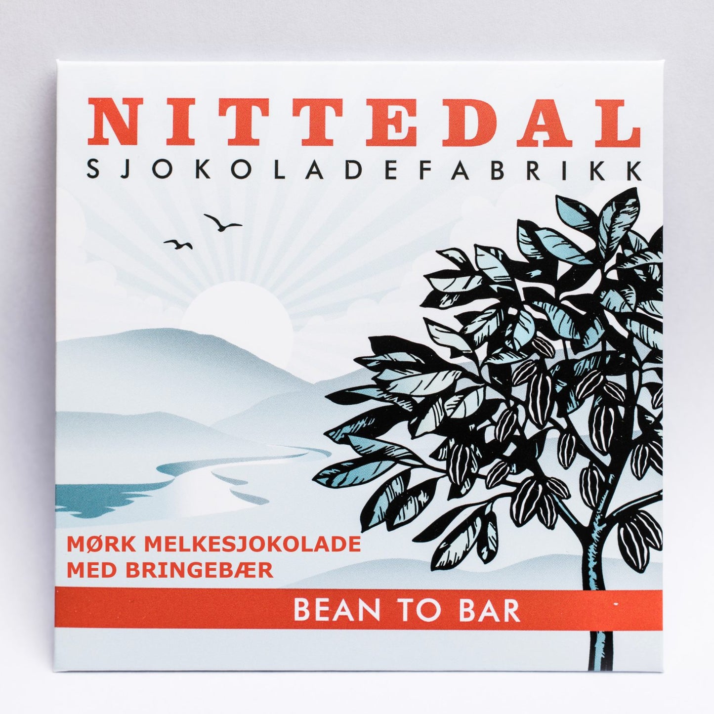 Mørk melkesjokolade med bringebær