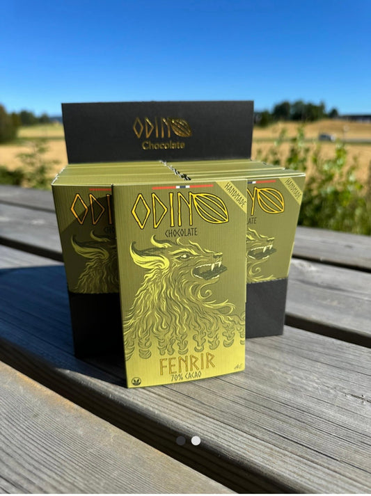 Fenrir - Mørk sjokoladeplate fra Odin Chocolate