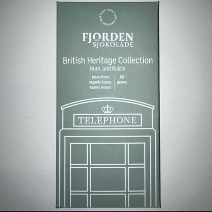 Melkesjokolade med rom og rosin