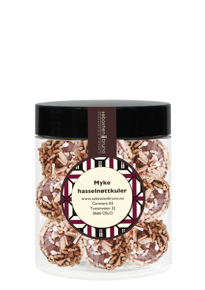 Myke Hasselnøttkuler Liten