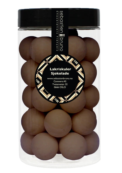 Lakriskuler Melkesjokolade Stor