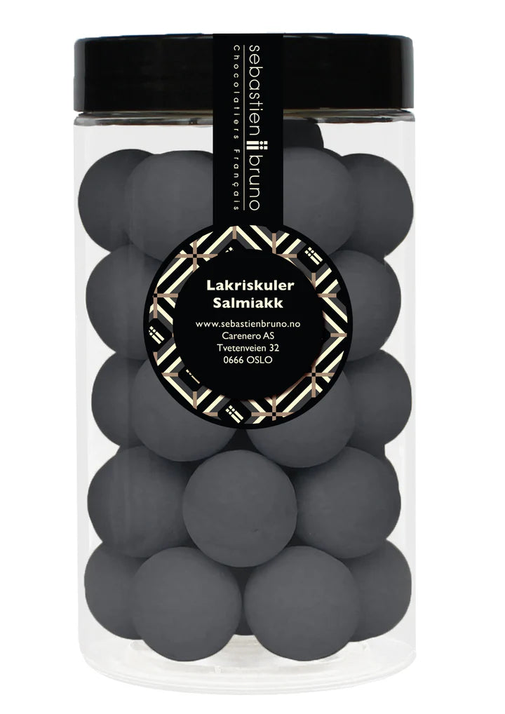 Lakriskuler Salmiakk Stor