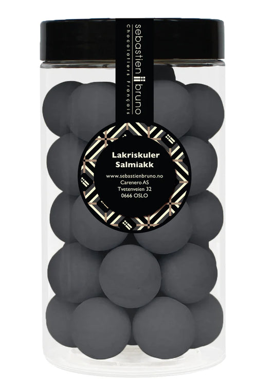Lakriskuler Salmiakk Stor