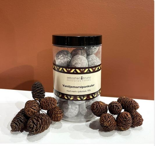 Marsipankuler med vanilje Stor (limited edition)