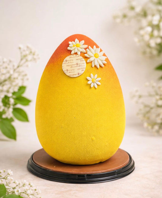 Påskeegg fylt med sjokoladekuler 24 cm, 950g